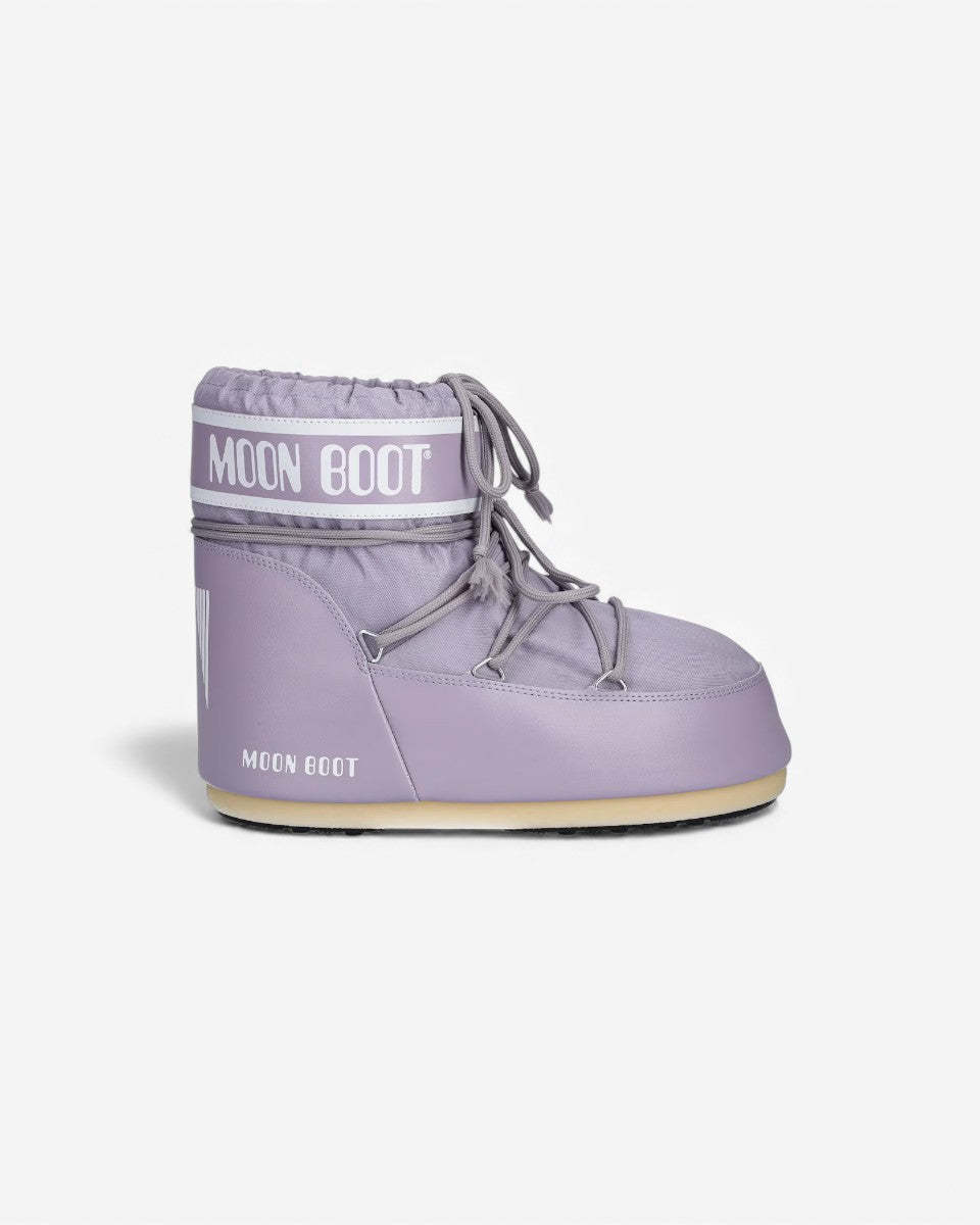 Moon Boot Śniegowce Icon Low Nylon Lilas