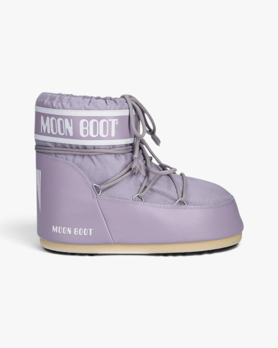 Moon Boot Śniegowce Icon Low Nylon Lilas