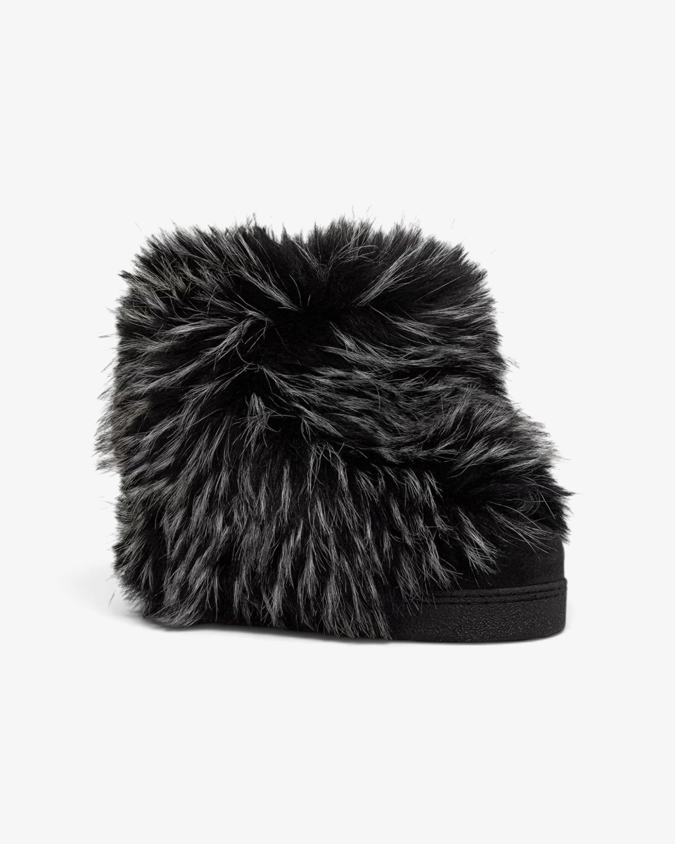 Inuikii Śniegowce JetSet Next Gen Shearling Low Black