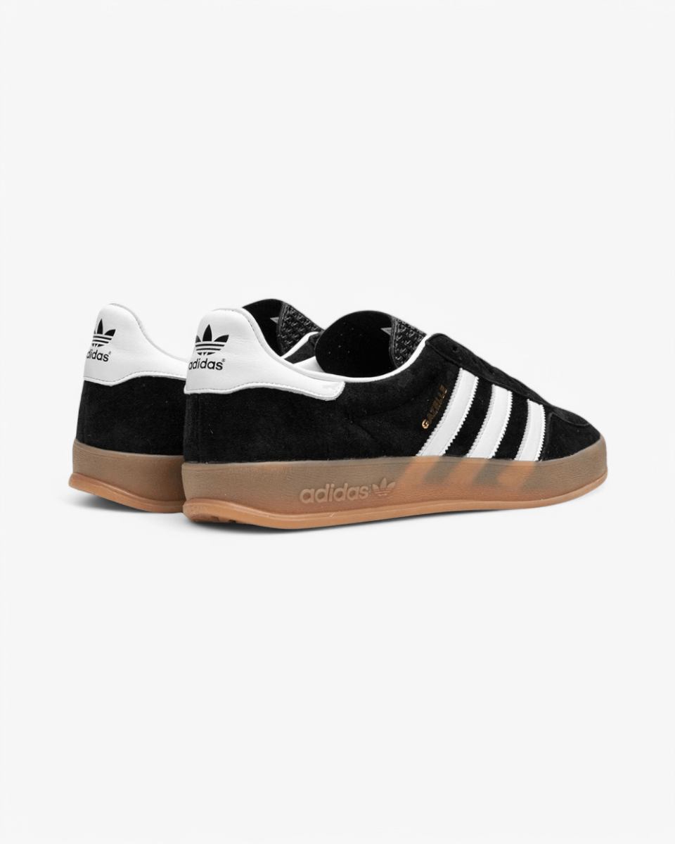 Adidas Gazelle Indoor Black White Gum – GOT'EM