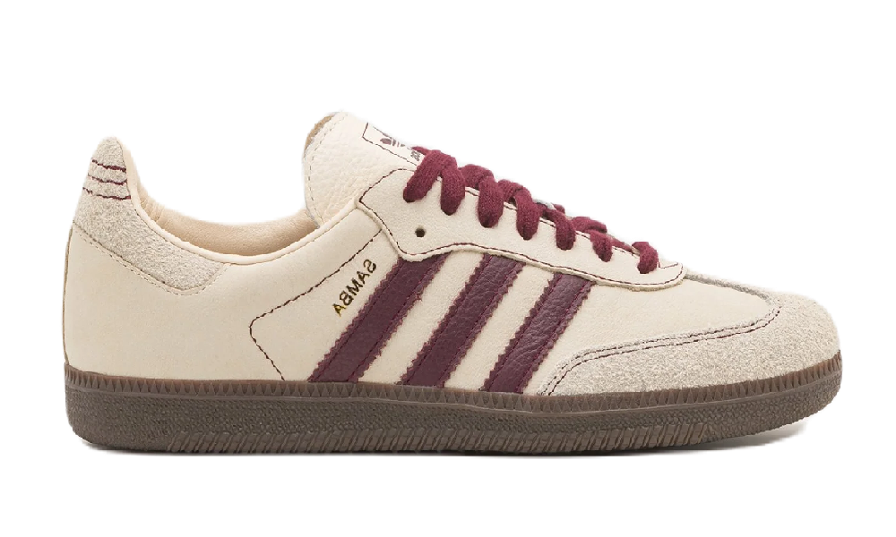 Adidas Samba OG Wonder White Maroon - GOT'EM