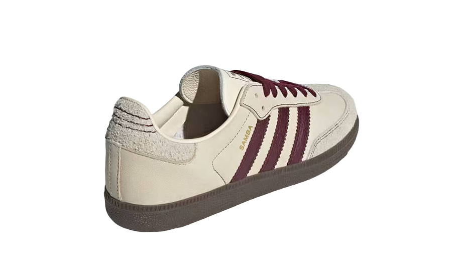 Adidas Samba OG Wonder White Maroon - GOT'EM