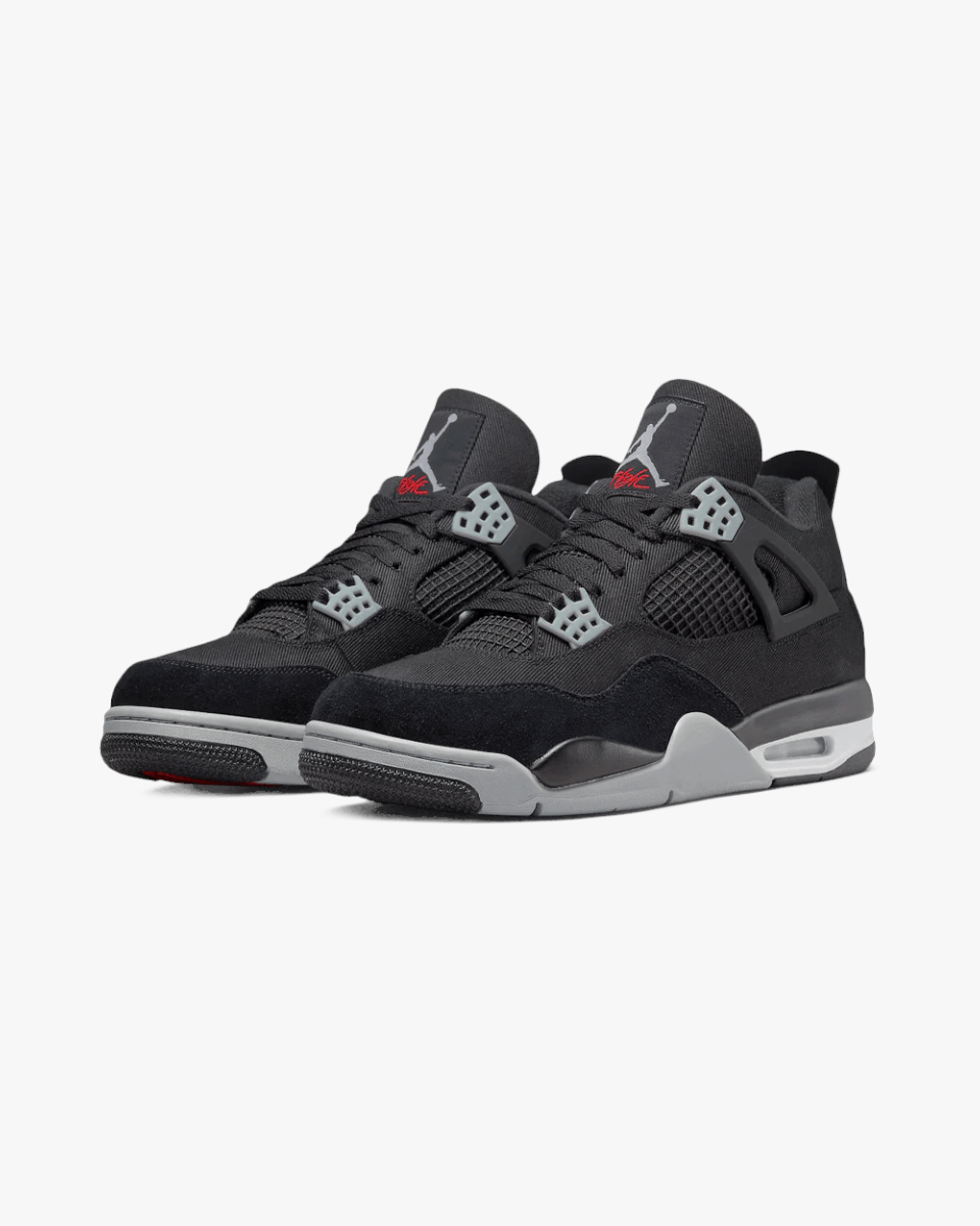 Air Jordan 4 Black Canvas - GOT'EM