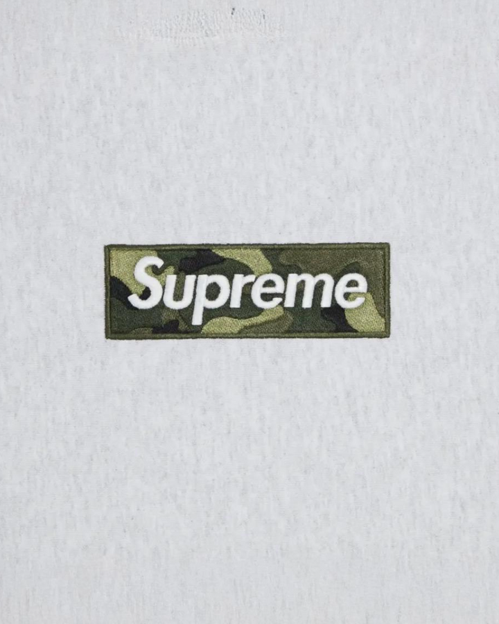Supreme Box Logo Hooded Sweatshirt (FW23) Ash Grey - GOT'EM