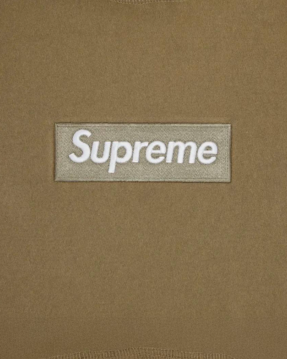 Supreme Box Logo Hooded Sweatshirt (FW23) Dark Sand - GOT'EM