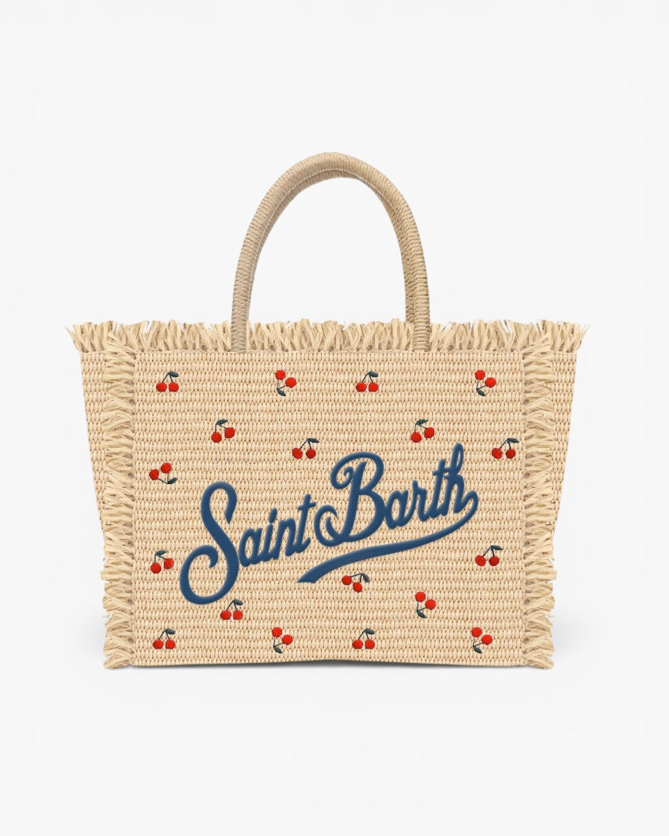 MC2 SAINT BARTH Torebka Colette Straw N Cherry
