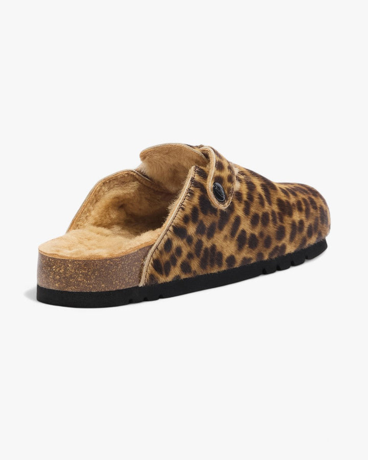 Scholl Mule Fae New F Cow Leather Panterkowe - GOT'EM