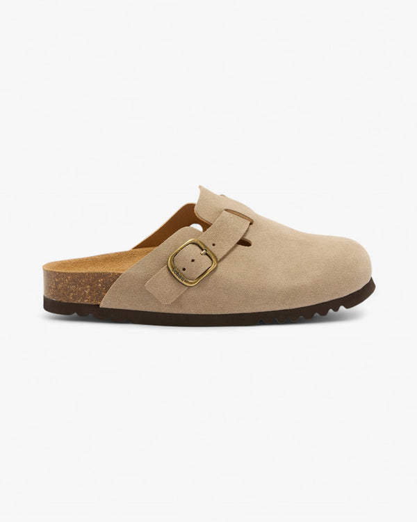 Scholl Mule Fae Dark Beige - GOT'EM