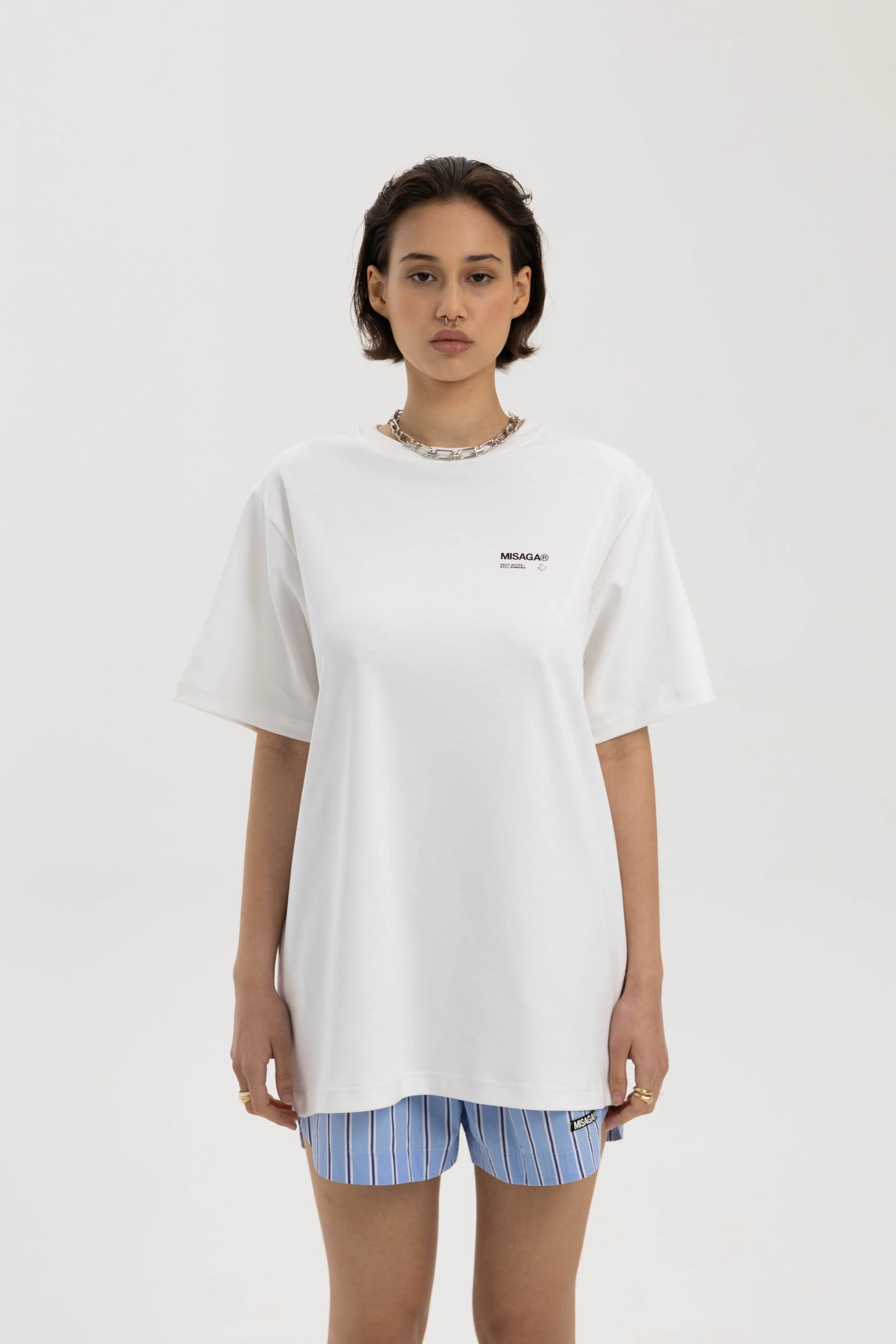 DAILY RELAXED T-SHIRT WHITE - GOT'EM