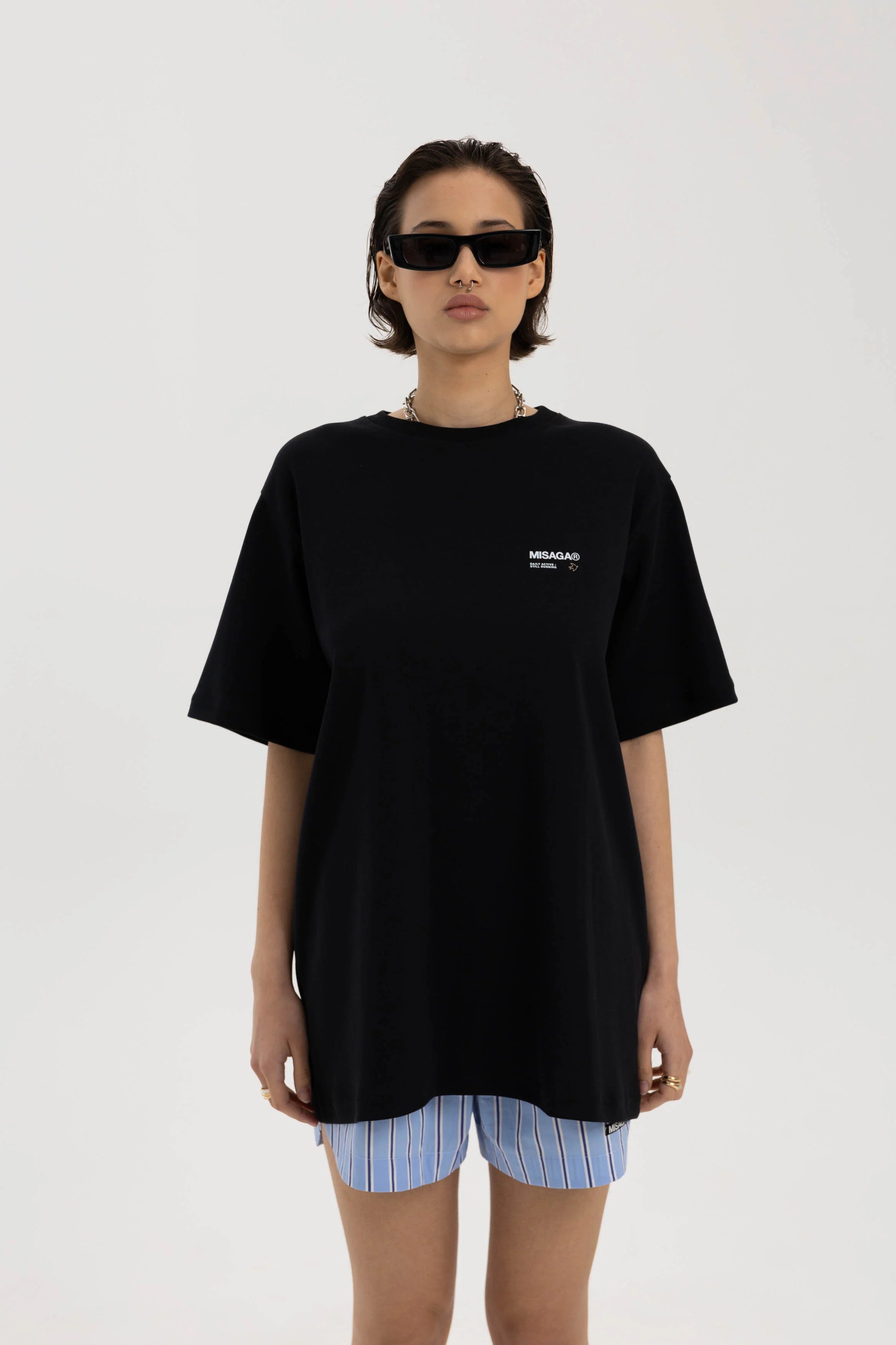 DAILY RELAXED T-SHIRT BLACK - GOT'EM