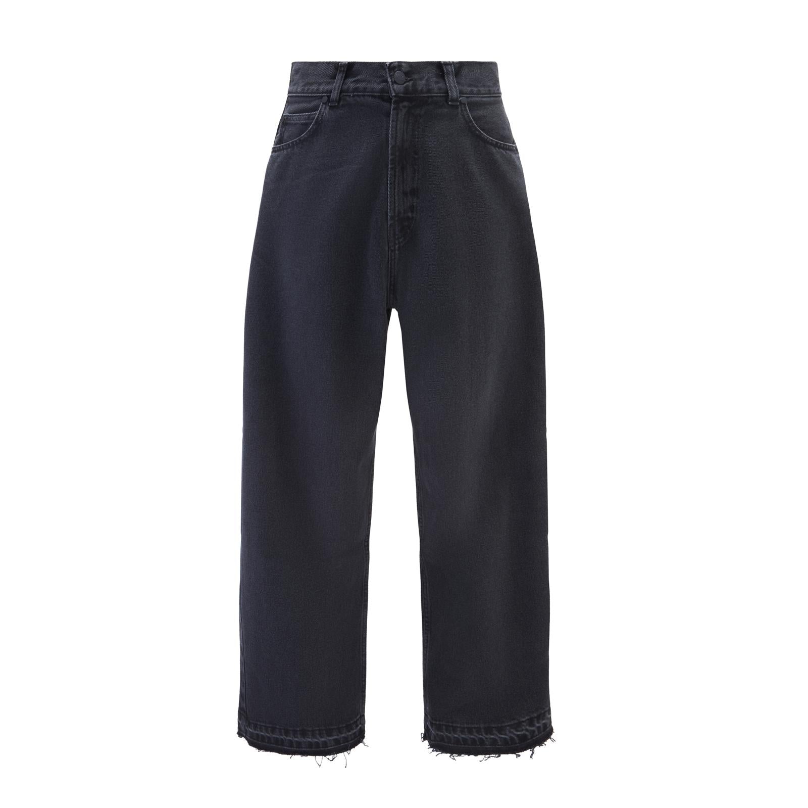 MI59 Jeansy High Waist Black