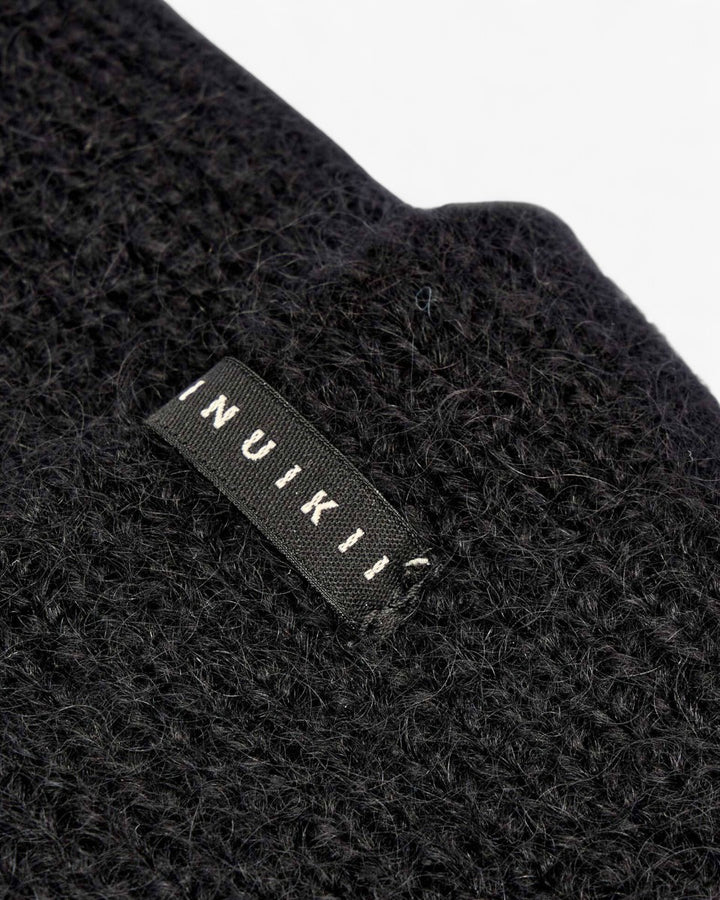 Inuikii Czapka Mohair Beanie Czarna - GOT'EM