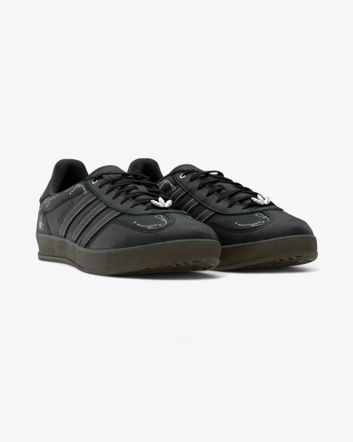 Adidas Gazelle Indoor Core Black Leather - GOT'EM