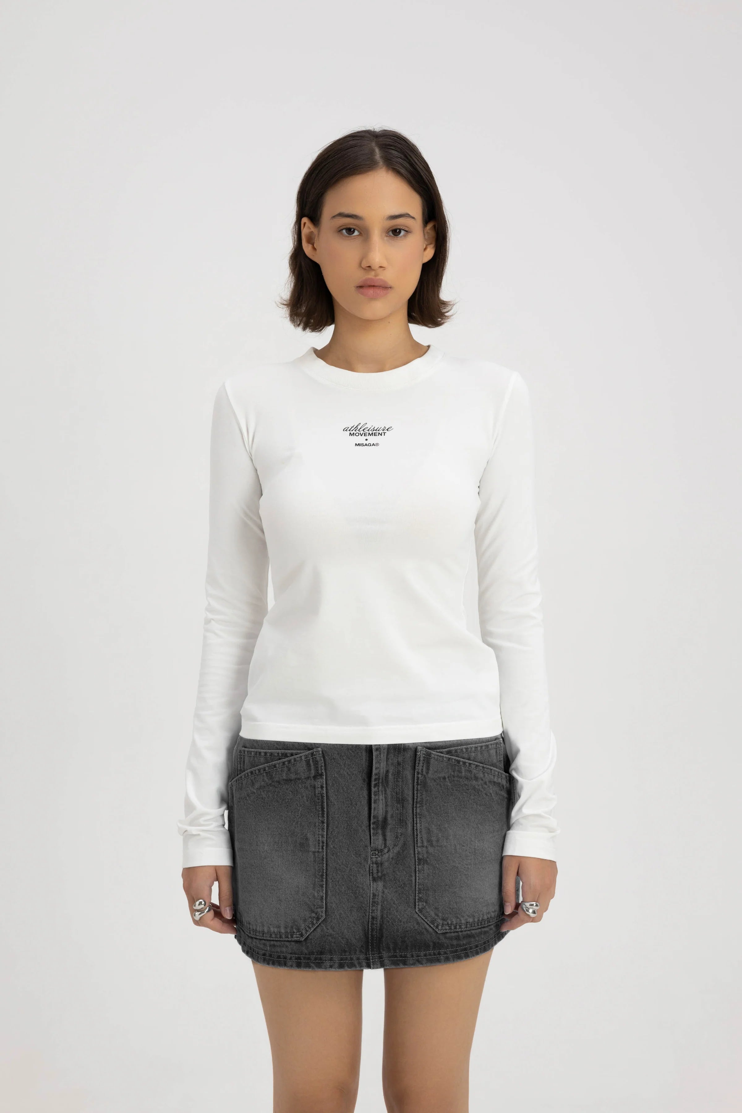 REBO LONG-SLEEVE WHITE - GOT'EM