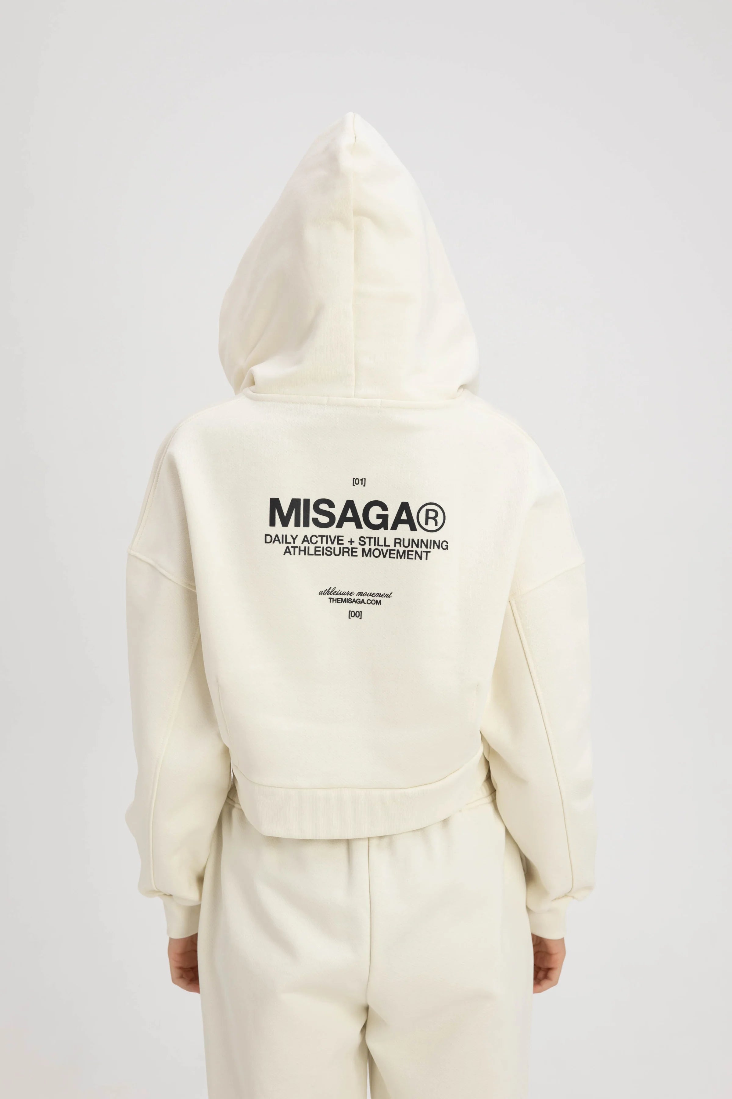 MOVEMENT ZIP UP HOODIE OFF WHITE - GOT'EM