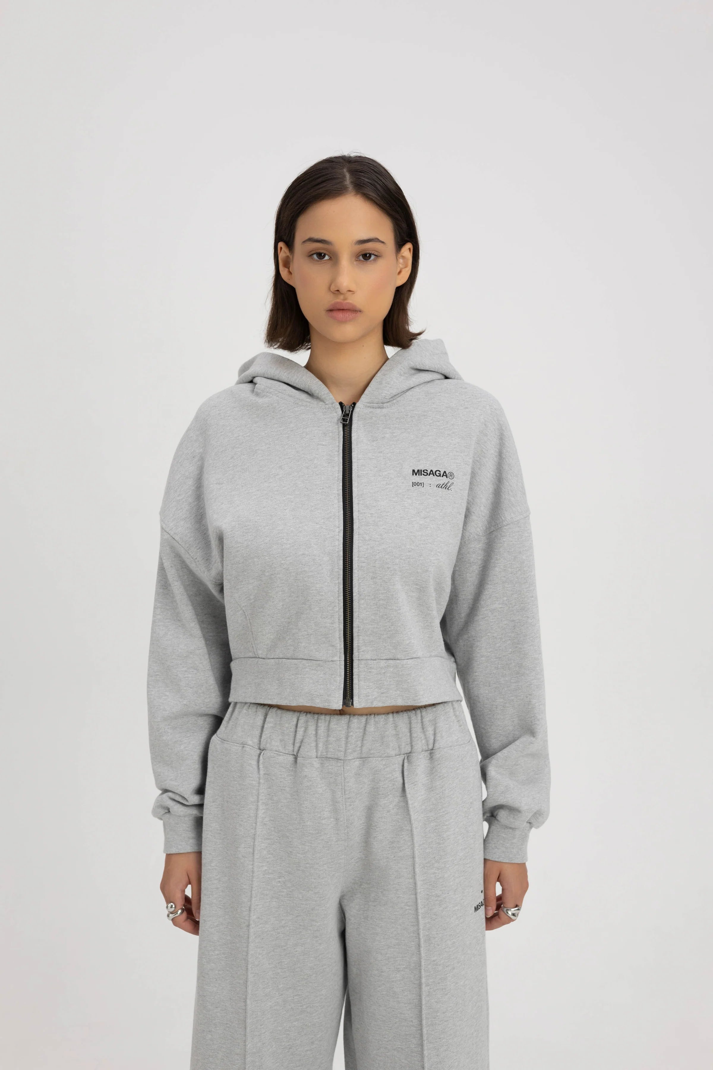 MOVEMENT ZIP UP HOODIE GREY - GOT'EM