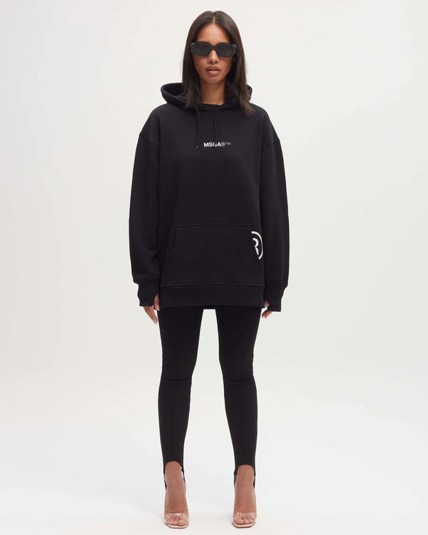 ORGANIC COTTON HOODIE BLACK - GOT'EM