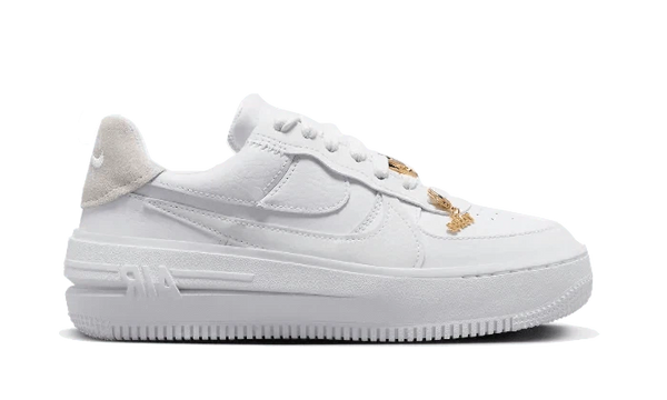 Nike Air Force 1 Low PLT.AF.ORM White Metallic Gold
