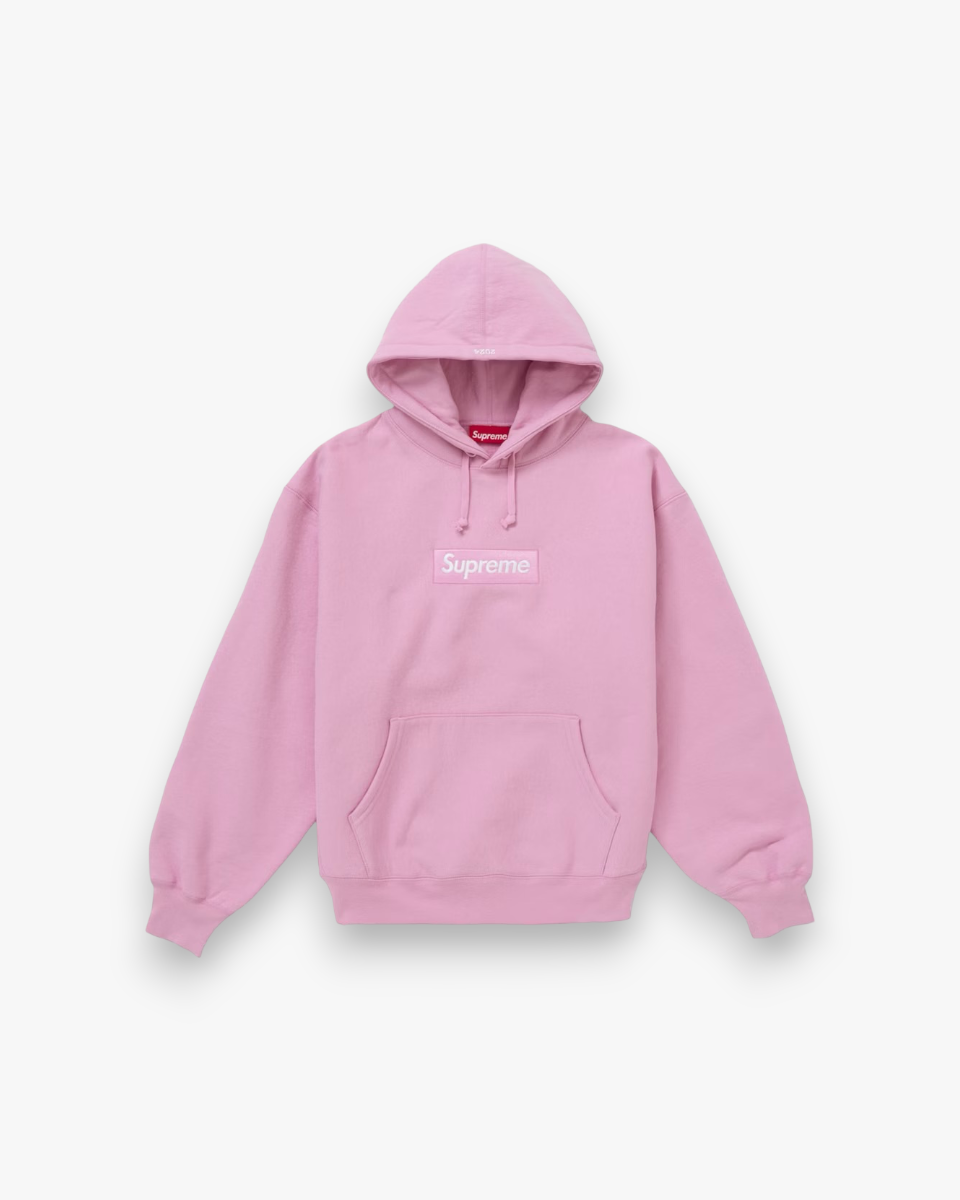 Supreme Box Logo Hooded Sweatshirt Sweatshirt (FW24) Pink - GOT'EM