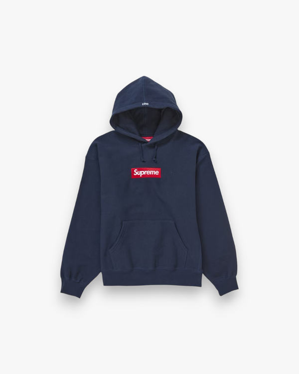 Supreme Box Logo Hooded Sweatshirt Sweatshirt (FW24) Navy - GOT'EM