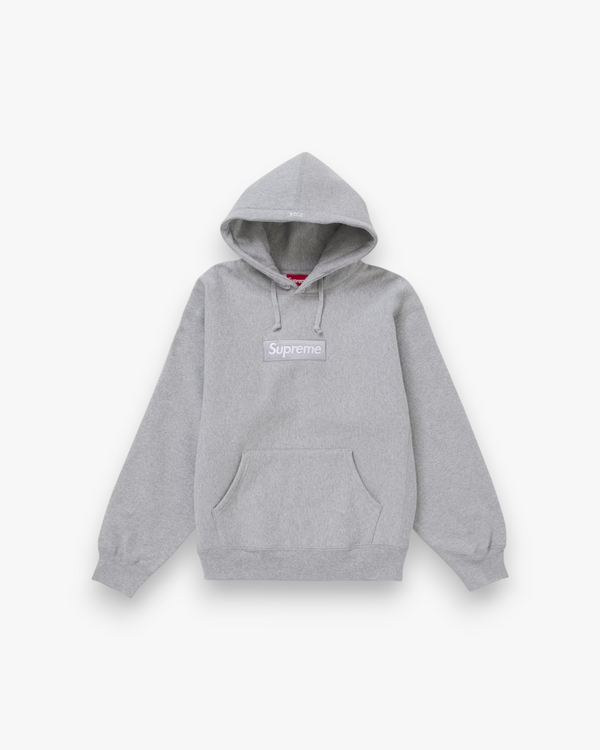 Supreme Box Logo Hooded Sweatshirt Sweatshirt (FW24) Heather Grey - GOT'EM