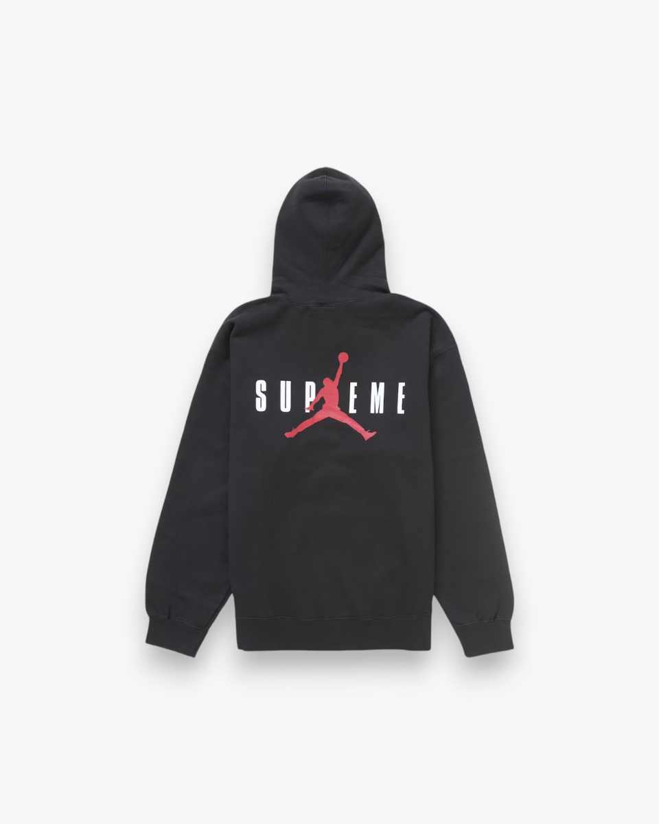 Supreme Jordan Hooded Sweatshirt (FW24) Black - GOT'EM