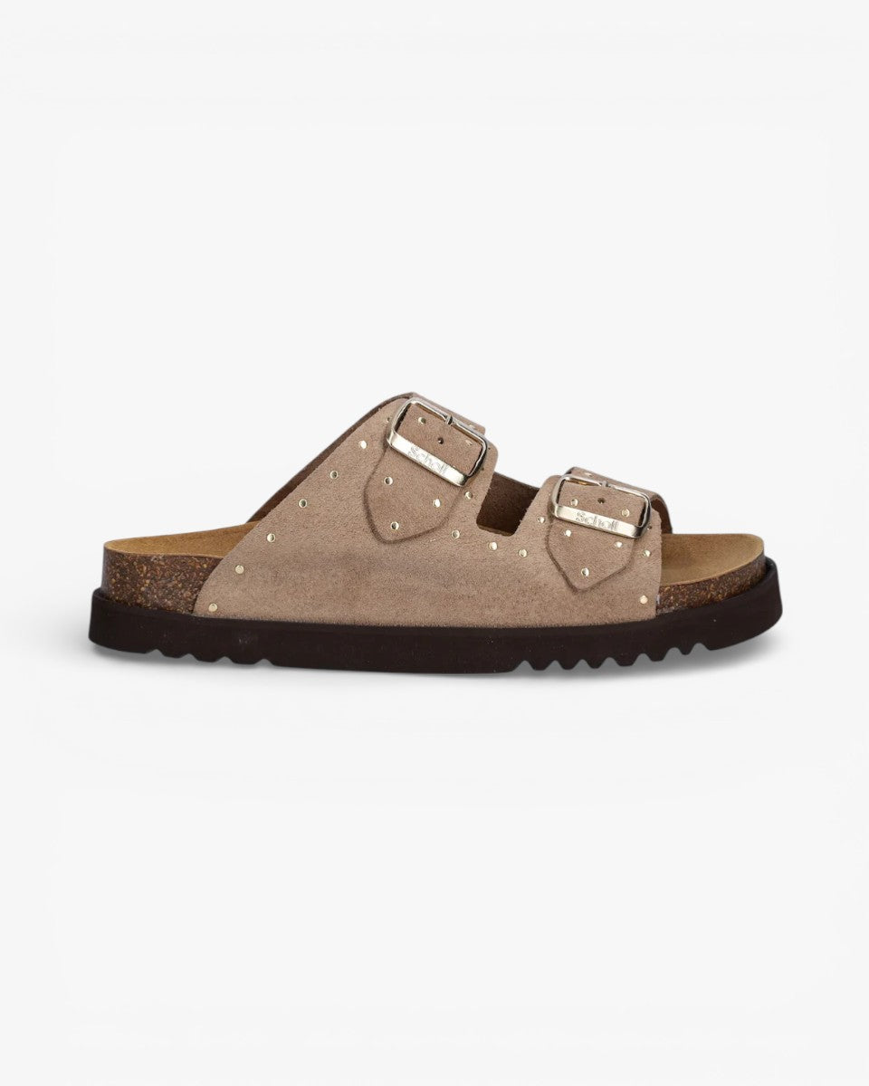 Scholl Klapki Beatriz Beige