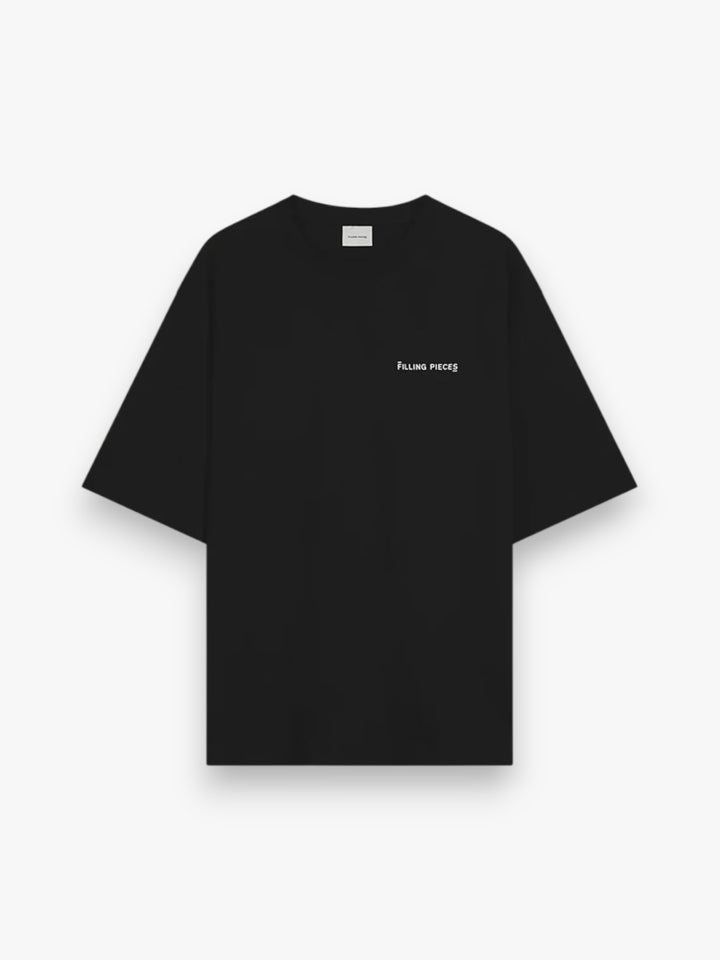 Filling Pieces T-Shirt Boxy Czarny - GOT'EM
