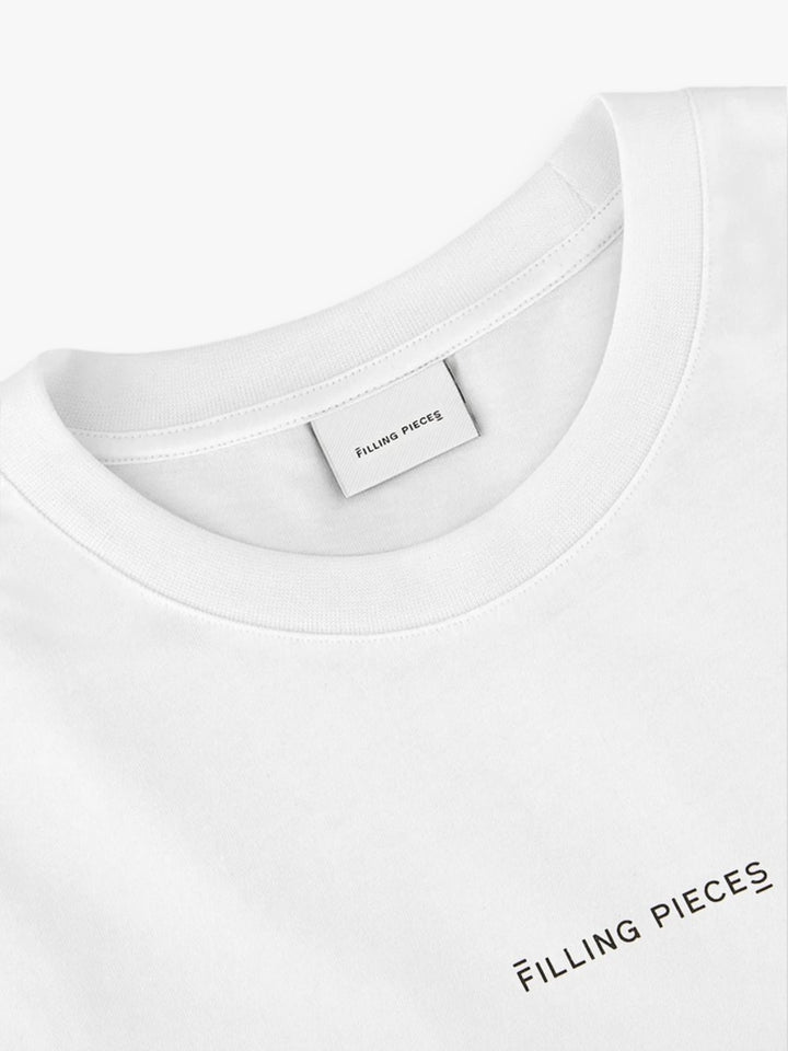 Filling Pieces T-Shirt Boxy Biały - GOT'EM