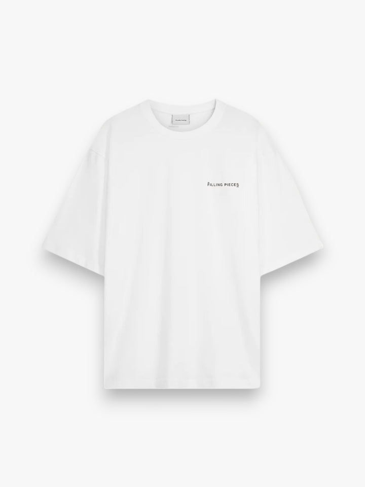 Filling Pieces T-Shirt Boxy Biały - GOT'EM