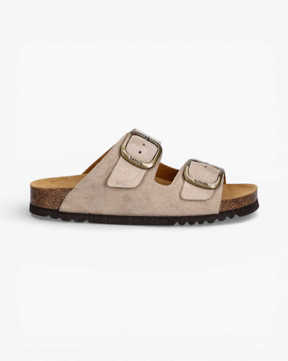 Scholl Klapki Noelle Dark Beige