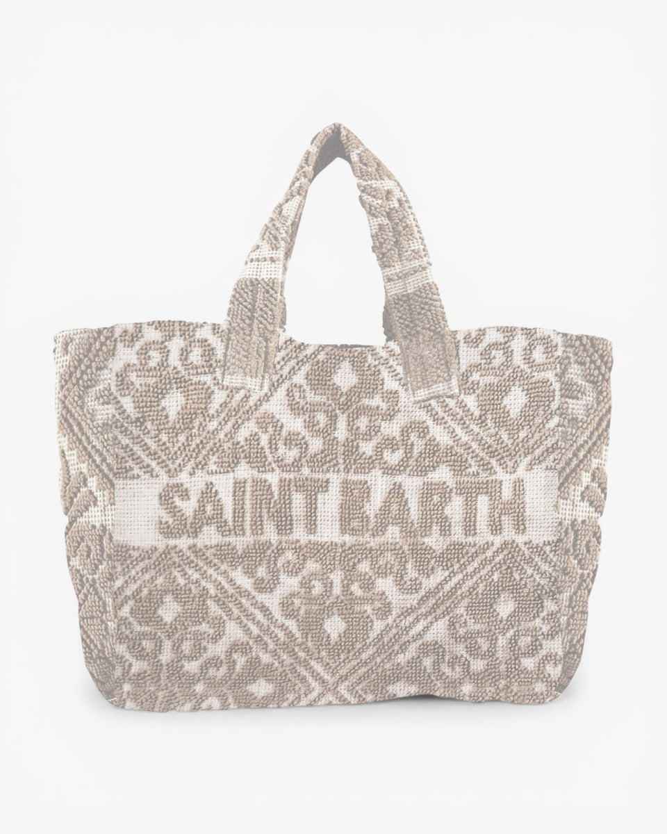 MC2 SAINT BARTH Torebka Tufting Bag Beige