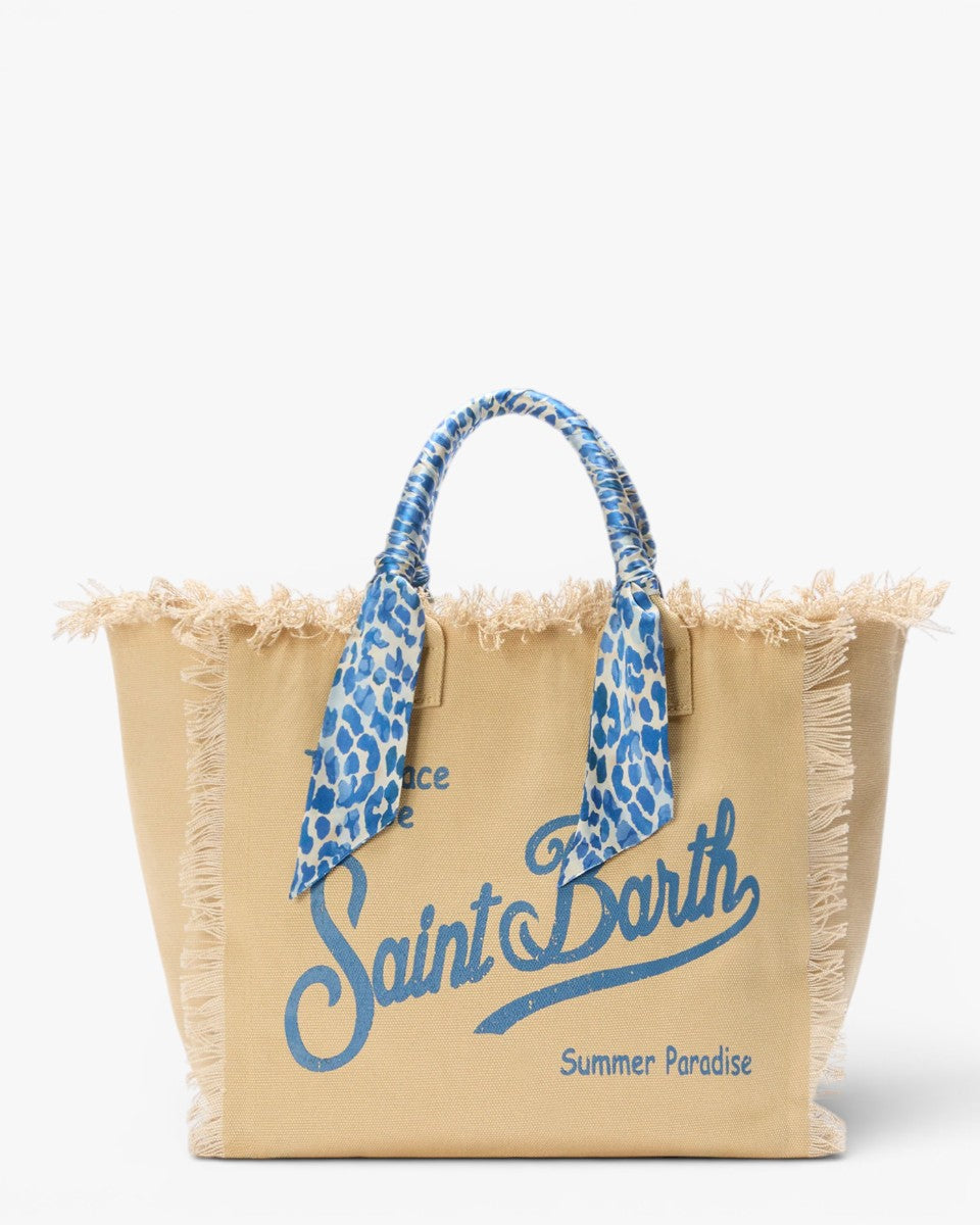 MC2 SAINT BARTH Torebka Vanity Foulard Blue Safari
