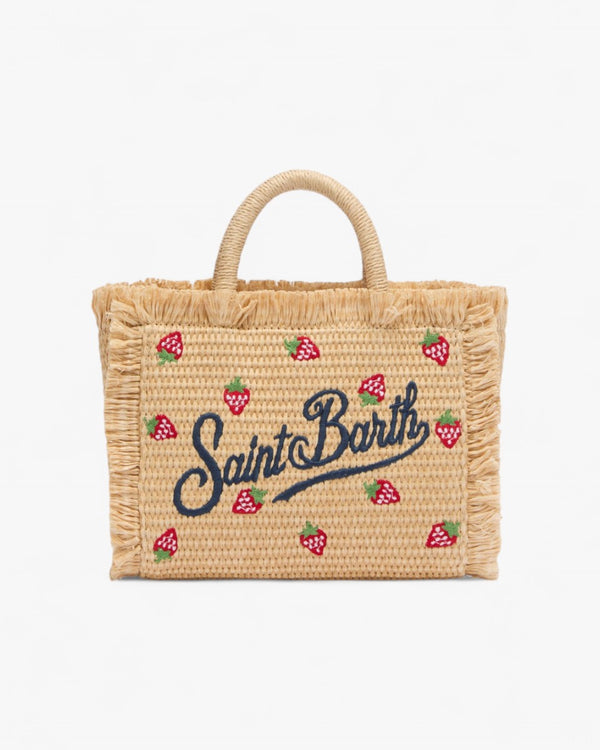 MC2 SAINT BARTH Torebka Vanity Mini Straw W Beżowa - GOT'EM