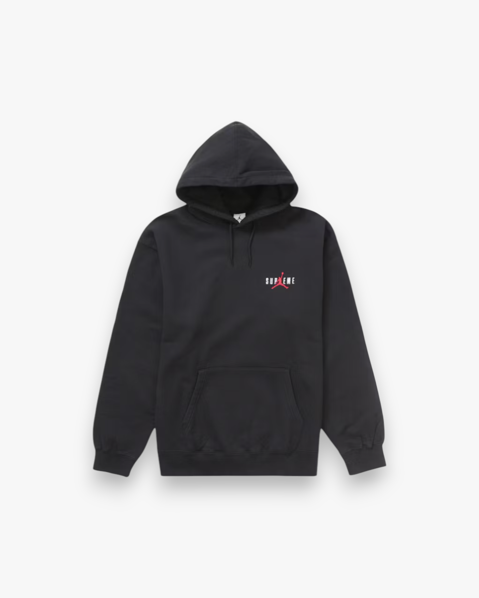 Supreme Jordan Hooded Sweatshirt (FW24) Black - GOT'EM