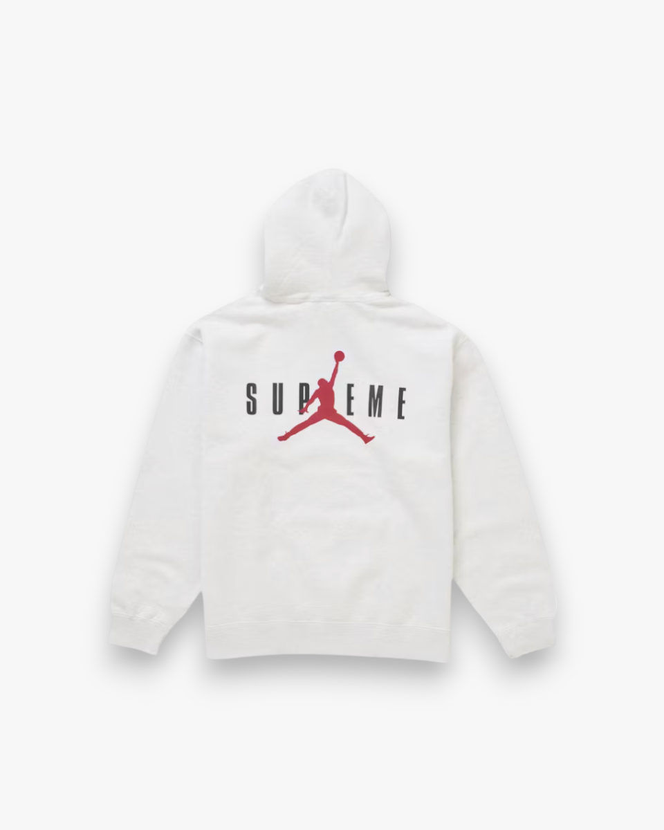 Supreme Jordan Hooded Sweatshirt (FW24) Ash Grey - GOT'EM