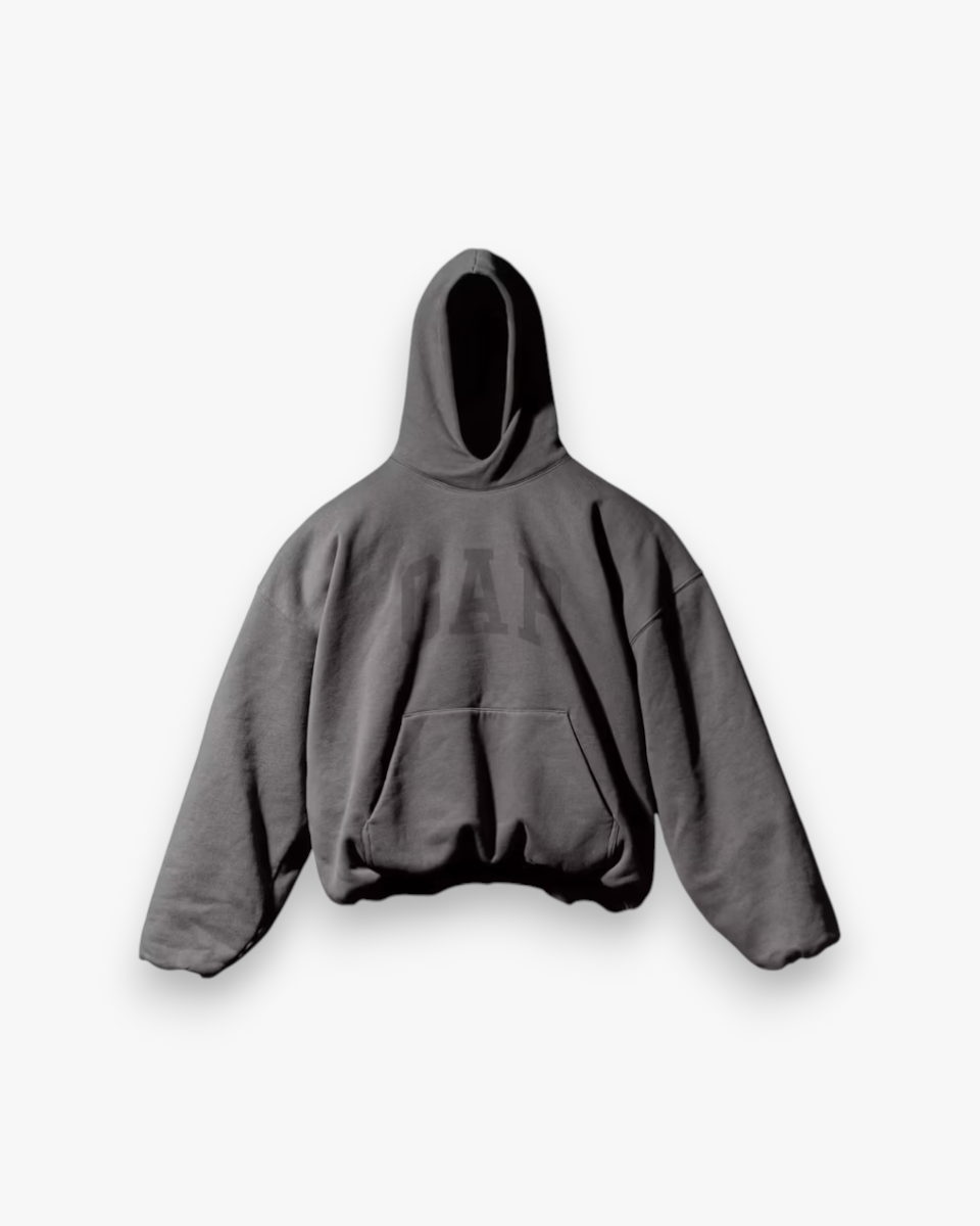 Yeezy Gap Engineered by Balenciaga Dove Hoodie Dark Grey - GOT'EM