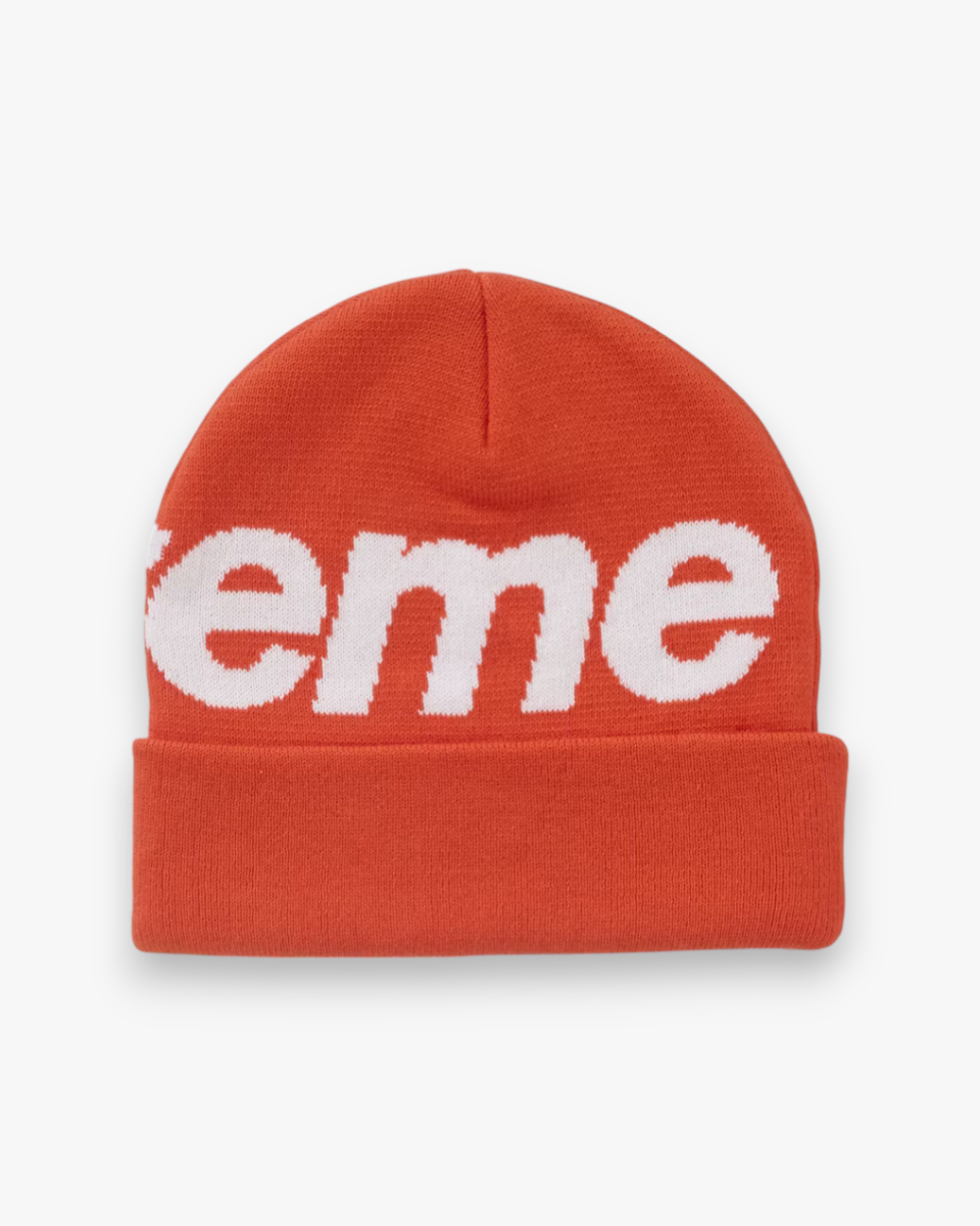 Supreme Big Logo Beanie (FW24) Orange - GOT'EM