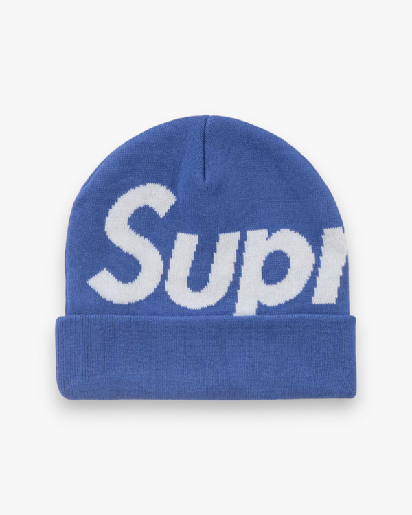 Supreme Big Logo Beanie (FW24) Blue - GOT'EM