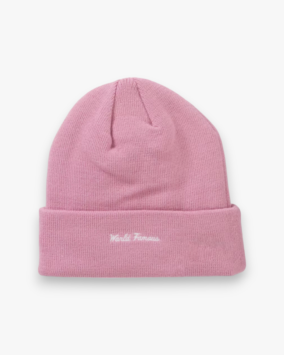 Supreme New Era Box Logo Beanie (FW24) Dusty Pink - GOT'EM