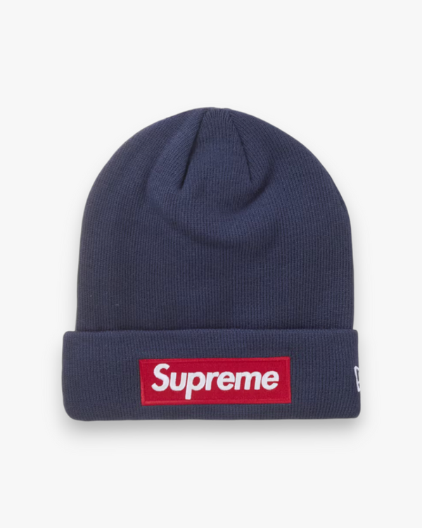 Supreme New Era Box Logo Beanie (FW24) Navy - GOT'EM