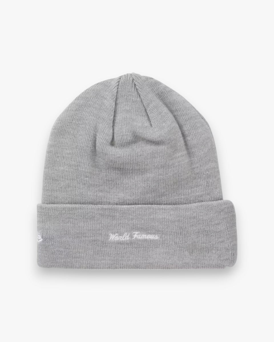 Supreme New Era Box Logo Beanie (FW24) Heather Grey - GOT'EM