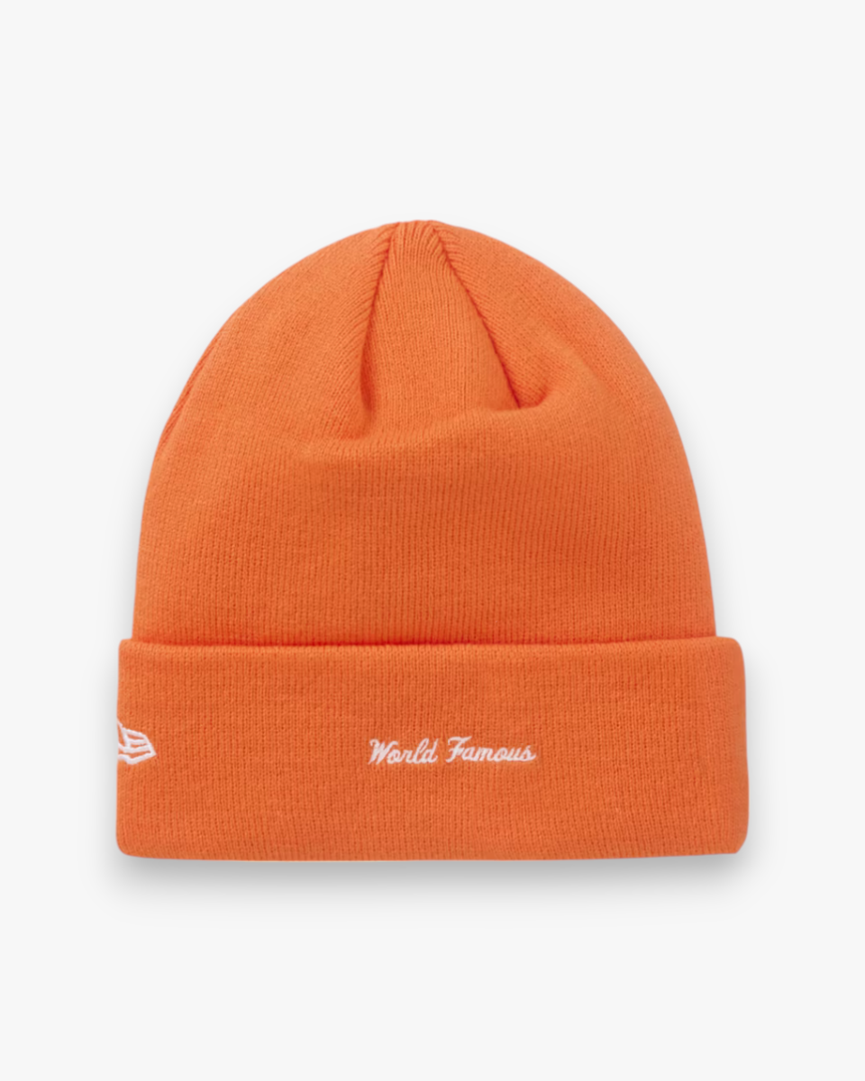 Supreme New Era Box Logo Beanie (FW24) Dark Orange - GOT'EM