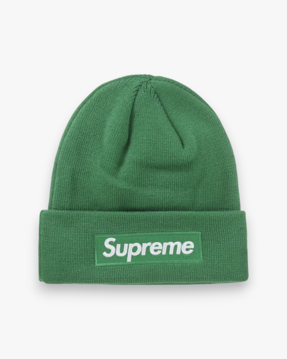 Supreme New Era Box Logo Beanie (FW24) Green - GOT'EM