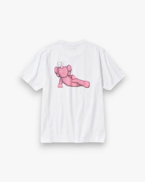 KAWS x Uniqlo UT Short Sleeve Graphic T-shirt White - GOT'EM