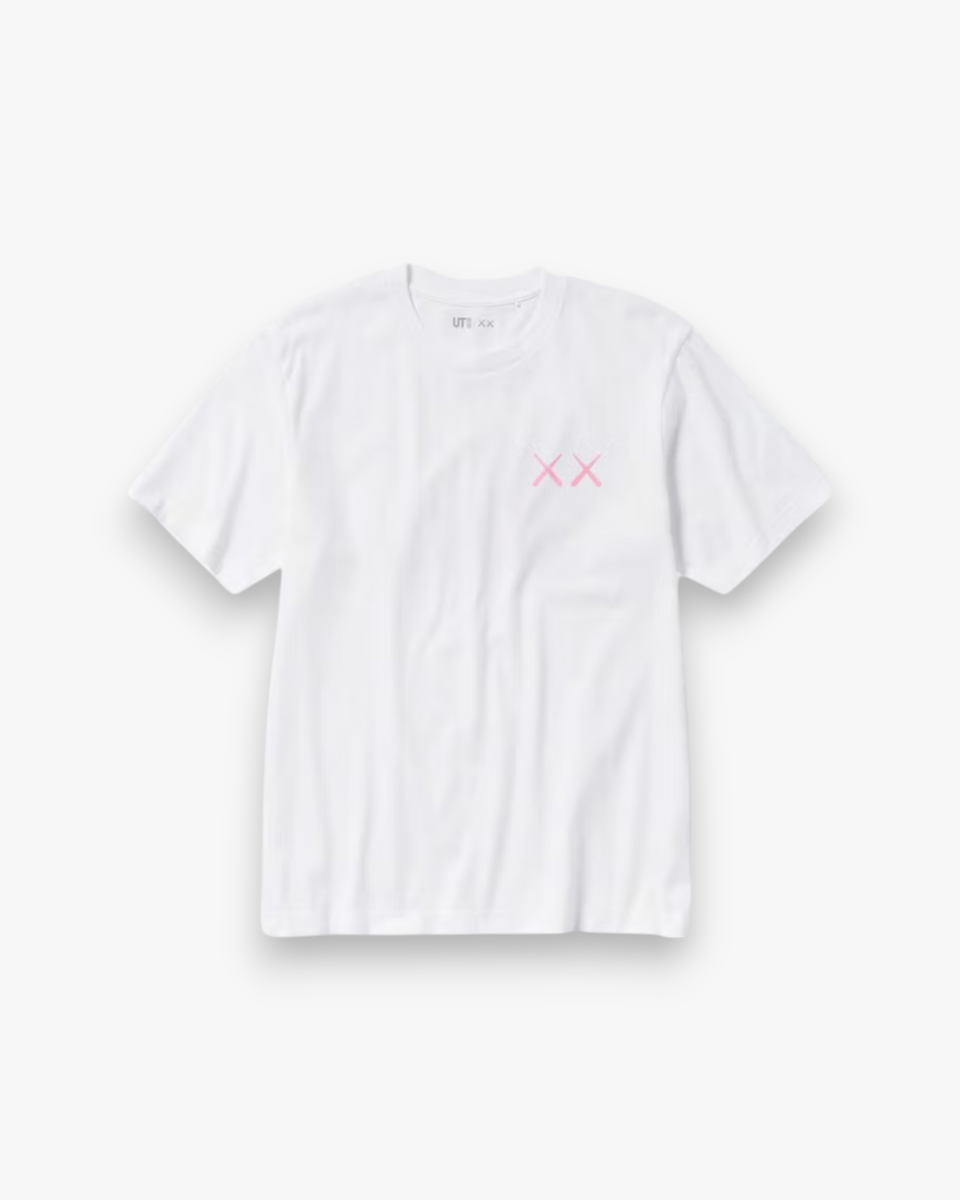 KAWS x Uniqlo UT Short Sleeve Graphic T-shirt White - GOT'EM