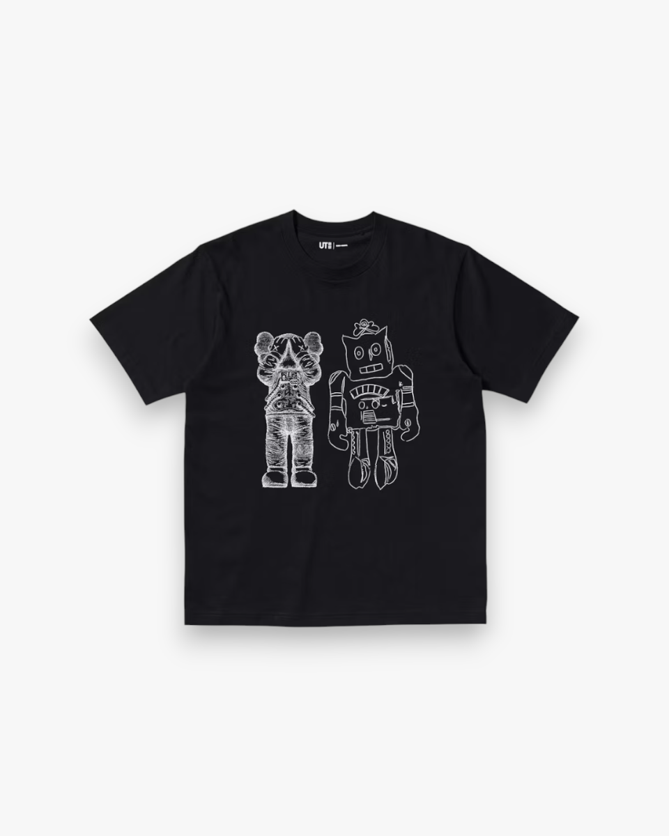 KAWS x Uniqlo Warhol UT Graphic 476351 T-shirt Black - GOT'EM