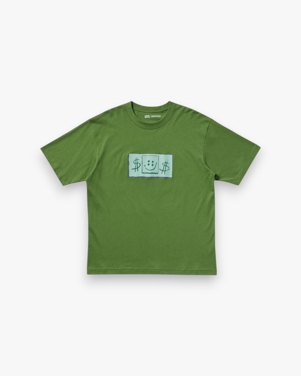 Uniqlo x CPFM Spongebob Squarepants UT Graphic T-Shirt Olive - GOT'EM