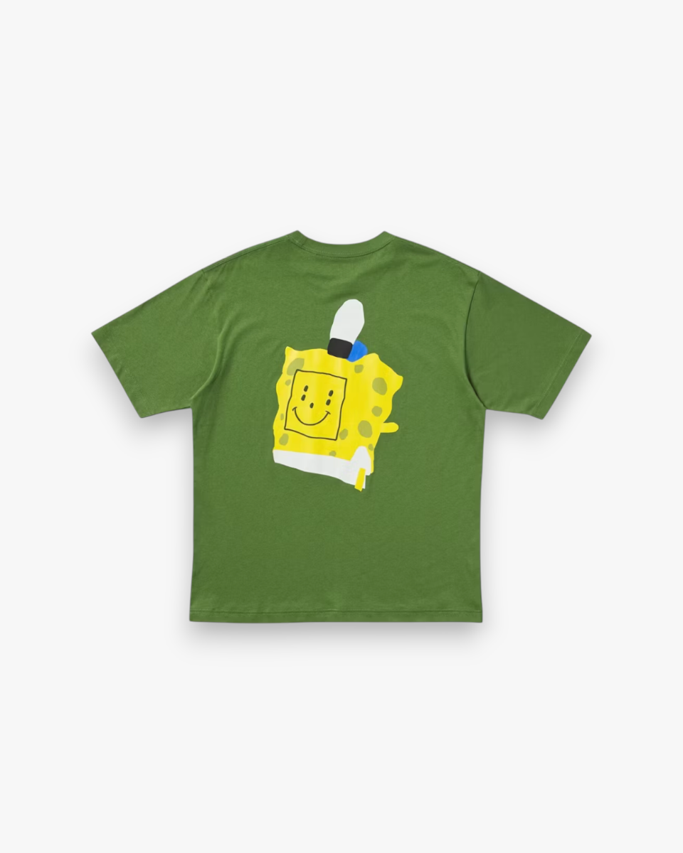 Uniqlo x CPFM Spongebob Squarepants UT Graphic T-Shirt Olive - GOT'EM