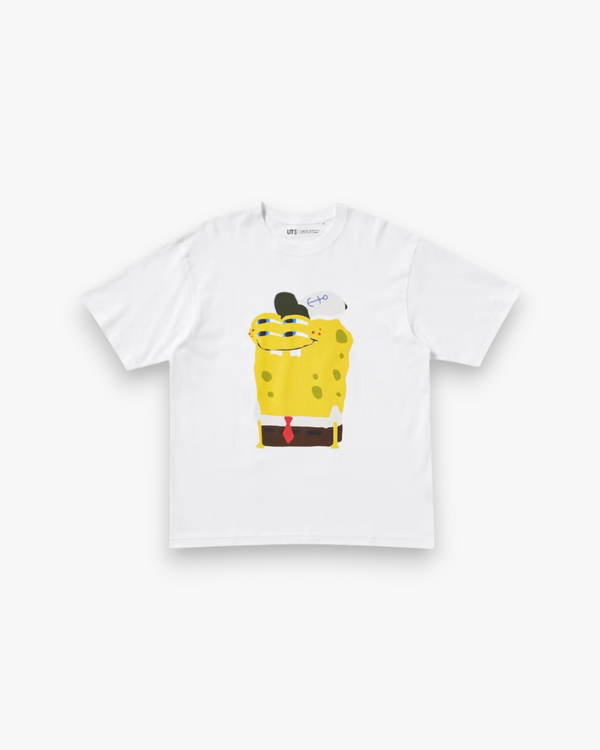 Uniqlo x CPFM Spongebob Squarepants UT Graphic T-Shirt White - GOT'EM